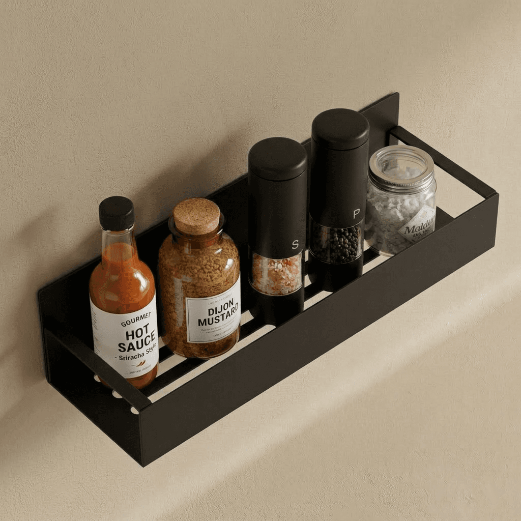 Magnetic Spice Storage Rack (4-Pack)
