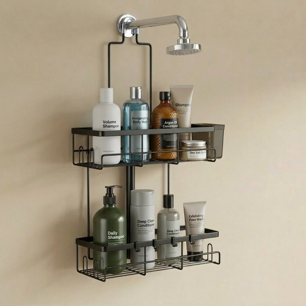 Hanging Shower Caddy Organizer